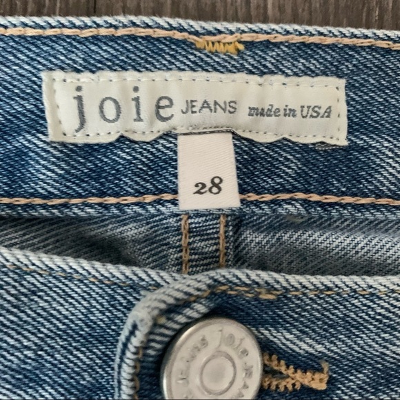 Joie NWT Weslyn Raw Hem High Rise Jeans - Picture 9 of 16